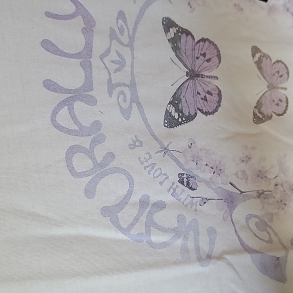 Lucky Brand Naturally Lucky Boyfriend Tee Size Large - Picture 7 of 16